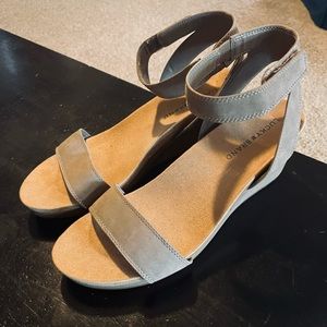Lucky Brand Women's LP-Kanoa Sandals Wedge Shoes Heels SZ/10M